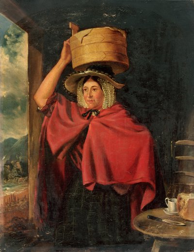 Welsh Cocklewoman by James Flewitt Mullock